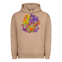 Pigment Burro halloween patch Urban Hoodie - BundleAndBundleShop