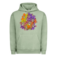Pigment Oil Green halloween patch Urban Hoodie - BundleAndBundleShop
