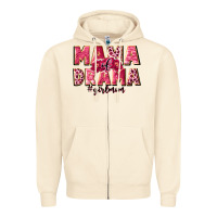 Sandshell mama of drama girl mom Zipper Hoodie - JahusDesignShop