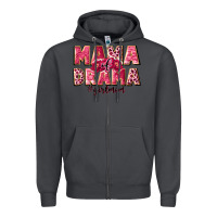 Smoke mama of drama girl mom Zipper Hoodie - JahusDesignShop