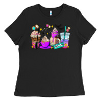 Black lash hustler coffee cups Ladies Tee - AdoDesignShop