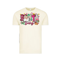 Vintage Arctic pink santa baby christmas Vintage Tee - Zillion Design Studio