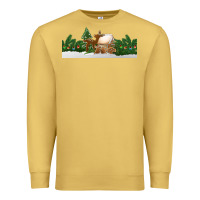 Antique Gold Christmas cookie jar Premium Sweatshirt - Jasminsmagicworld