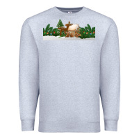 Heather Grey Christmas cookie jar Premium Sweatshirt - Jasminsmagicworld