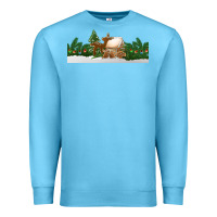 Ocean Blue Christmas cookie jar Premium Sweatshirt - Jasminsmagicworld