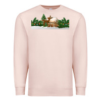 Pale Pink Christmas cookie jar Premium Sweatshirt - Jasminsmagicworld