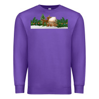 Purple Christmas cookie jar Premium Sweatshirt - Jasminsmagicworld