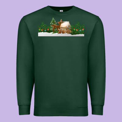 Christmas Cookie Jar Premium Sweatshirt Designed By Jasminsmagicworld