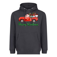 Smoke merry christmas truck gnomes Heavyweight Hoodie - AdoDesignShop
