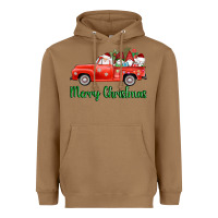 Toasted Coconut merry christmas truck gnomes Heavyweight Hoodie - AdoDesignShop