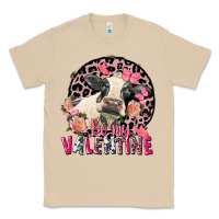 Mushroom be my valentine holstein cow valentine's day Classic Tee - FaDigitalArtStudio