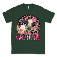 Sports Green be my valentine holstein cow valentine's day Classic Tee - FaDigitalArtStudio
