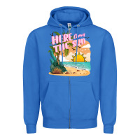 True Royal here comes the sun Zipper Hoodie - JahusDesignShop