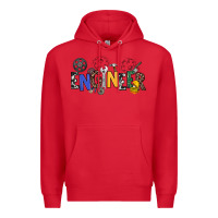 Red engineer Premium Hoodie - NancyCooperArtShop