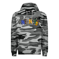 Slate Camo engineer Premium Hoodie - NancyCooperArtShop