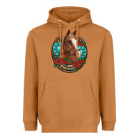 Meerkat western horseshoe horse roses gemstone Heavyweight Hoodie - Artiststas