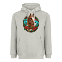 Moon Dust western horseshoe horse roses gemstone Heavyweight Hoodie - Artiststas