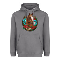 Storm western horseshoe horse roses gemstone Heavyweight Hoodie - Artiststas