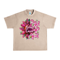 French Oak breast cancer sunflower Urban Heavy Tee - BarkalooDesign