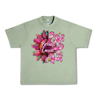 Oil Green breast cancer sunflower Urban Heavy Tee - BarkalooDesign