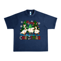 Navy merry christmas duck Urban Heavy Tee - Zillion Design Studio