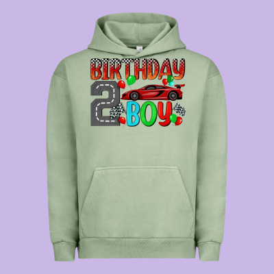 Birthday Boy 2 Urban Hoodie Designed By Bundleandbundleshop