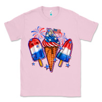Bubblegum Pink 4th of July ice creams Classic Tee - Neo Western