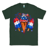 Sports Green 4th of July ice creams Classic Tee - Neo Western