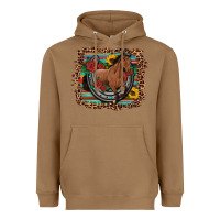 Toasted Coconut western horse horseshoe roses sunflowers serape leopard Heavyweight Hoodie - Artiststas