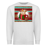 Oatmeal Heather Christmas coffee Premium Sweatshirt - Jasminsmagicworld