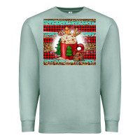 Seafoam Christmas coffee Premium Sweatshirt - Jasminsmagicworld