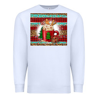 White Christmas coffee Premium Sweatshirt - Jasminsmagicworld