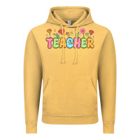 Vintage Mustard custom teacher flowers Vintage Hoodie - JahusDesignShop
