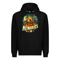 Black camping the best memories Premium Hoodie - NancyCooperArtShop