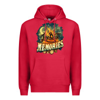 Cardinal camping the best memories Premium Hoodie - NancyCooperArtShop