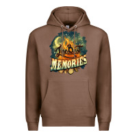 Chestnut camping the best memories Premium Hoodie - NancyCooperArtShop