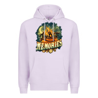 Lilac camping the best memories Premium Hoodie - NancyCooperArtShop