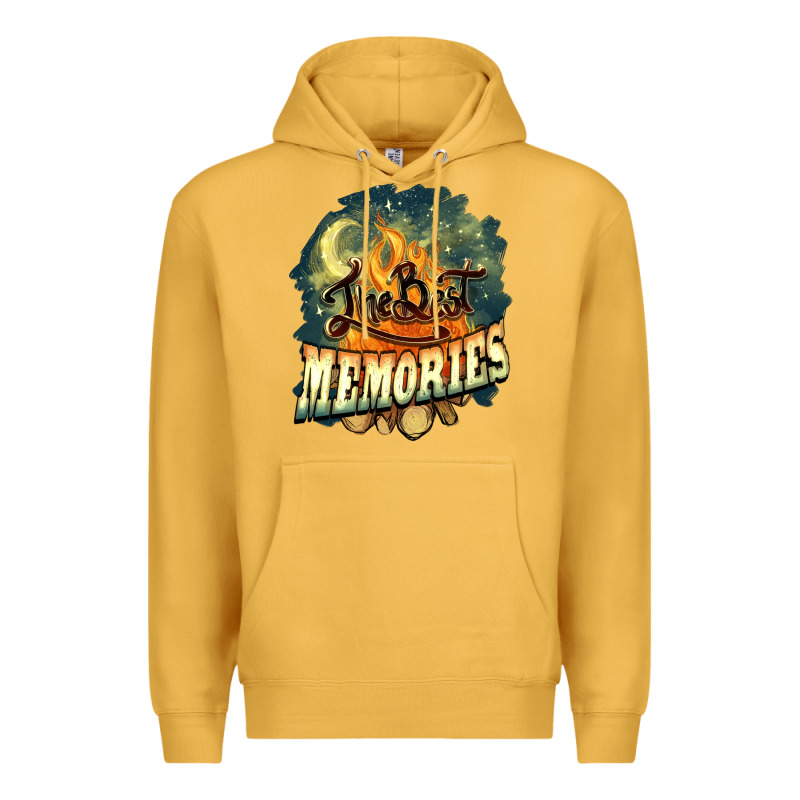 Camping The Best Memories Premium Hoodie by NancyCooperArtShop | Teevron