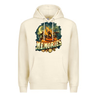 Sandshell camping the best memories Premium Hoodie - NancyCooperArtShop