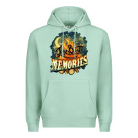 Seafoam camping the best memories Premium Hoodie - NancyCooperArtShop