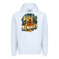 White camping the best memories Premium Hoodie - NancyCooperArtShop
