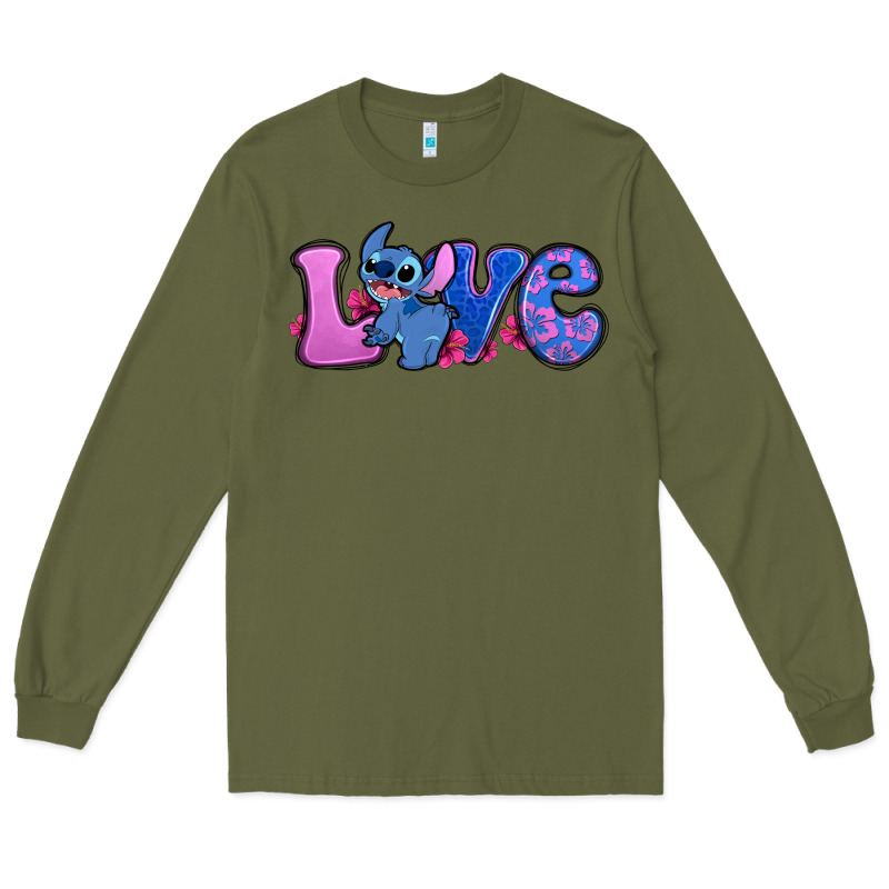 Love Stitch Long Sleeve Tee by Zillion Design Studio | Teevron