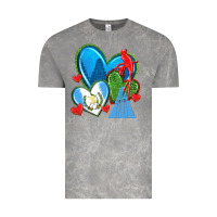 Cloud Rock guatemala hearts Vintage Tee - texasbilliewilder