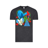 Vintage Black guatemala hearts Vintage Tee - texasbilliewilder