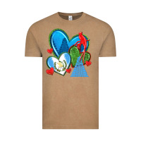 Vintage Coffee guatemala hearts Vintage Tee - texasbilliewilder