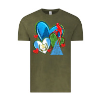 Guatemala Hearts Vintage Tee | Teevron
