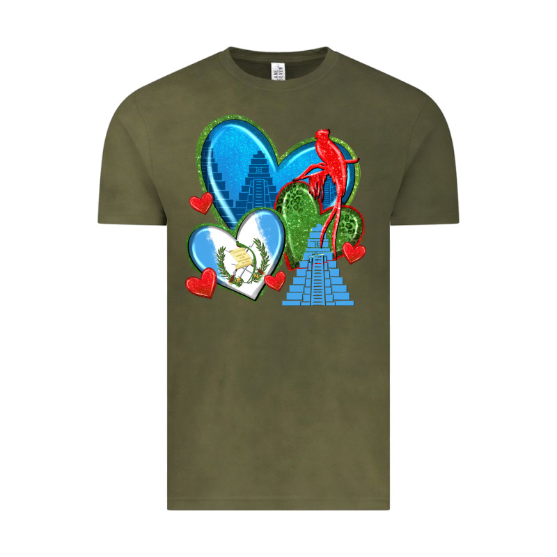 Guatemala Hearts Vintage Tee by texasbilliewilder | Teevron