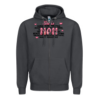 Smoke she is mom compliment words Zipper Hoodie - JahusDesignShop