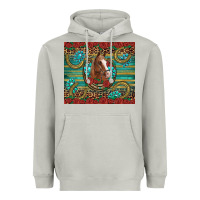 Moon Dust western horse horseshoe roses gemstones glitter wooden Heavyweight Hoodie - Artiststas