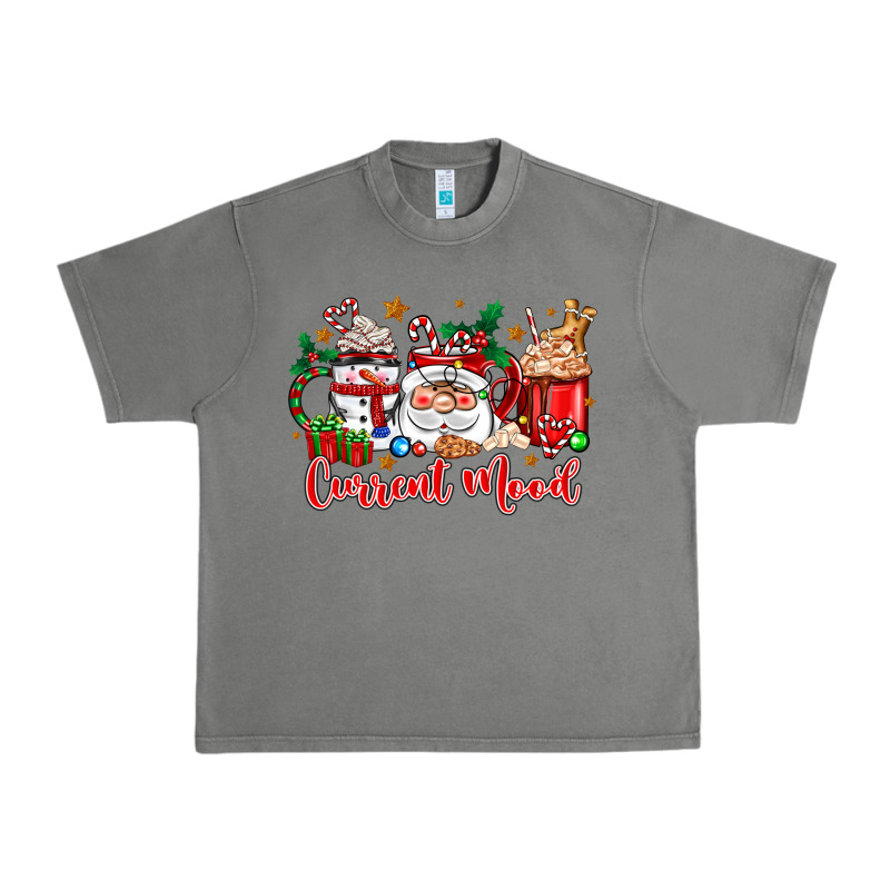 Current Mood Coffee Cups Urban Heavy Tee by Zillion Design Studio | Teevron